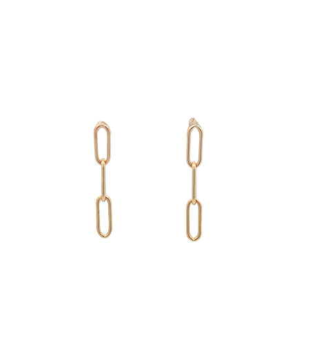 LS-187-(Size)/GF  Small Gold-Filled Chain Studs